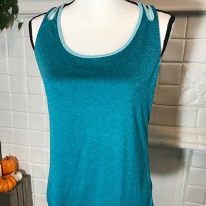 Danskin Blue Yoga Top